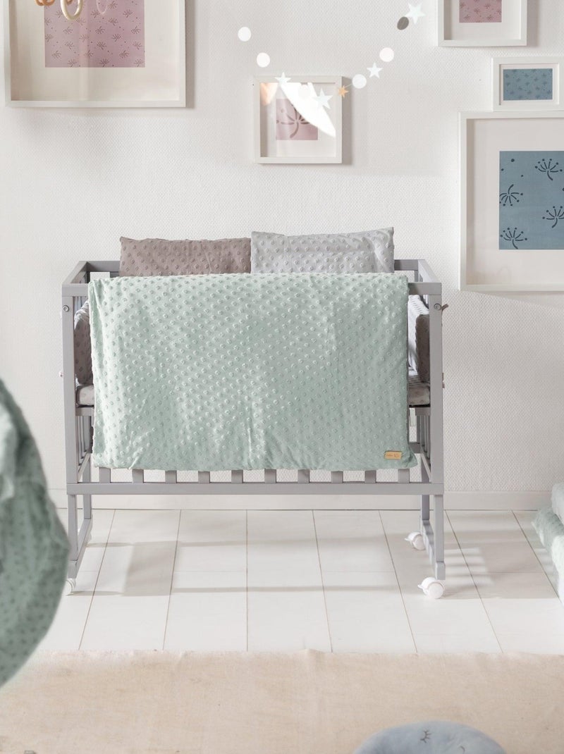 Parure letto bambino – copripiumino + federa in cotone bio "Roba Lil Planet" Verde acqua - Kiabi