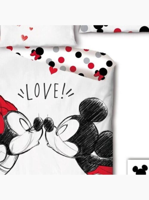Parure letto bambino in cotone reversibile Disney - Kiabi Parure letto bambino in cotone reversibile Disney - Kiabi