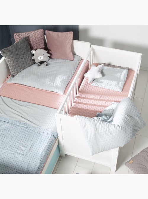 Parure letto bebè – copripiumino + federa in cotone bio "Roba Lil Planet" - Kiabi