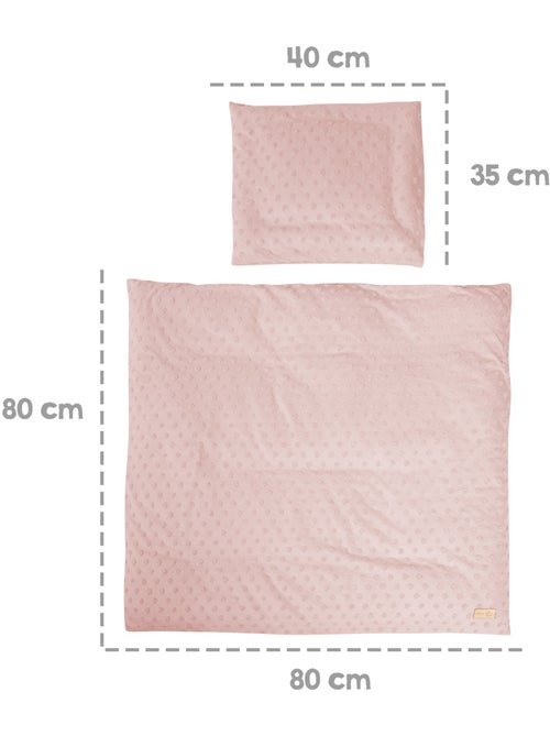 Parure letto bebè – copripiumino + federa in cotone bio "Roba Lil Planet" - Kiabi