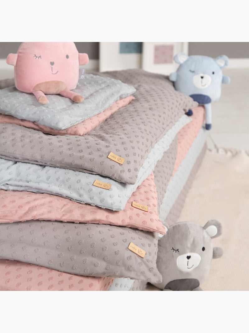 Parure letto bebè – copripiumino + federa in cotone bio "Roba Lil Planet" Grigio argentato - Kiabi