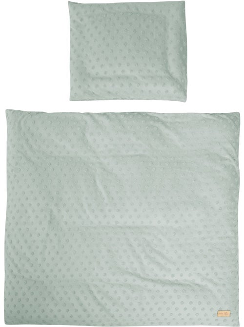 Parure letto bebè – copripiumino + federa in cotone bio "Roba Lil Planet" - Kiabi