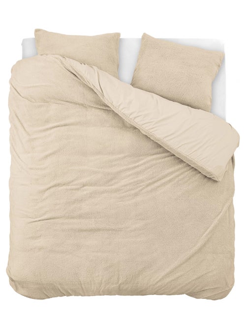 Parure letto matrimoniale Cocooning Taupe - Kiabi