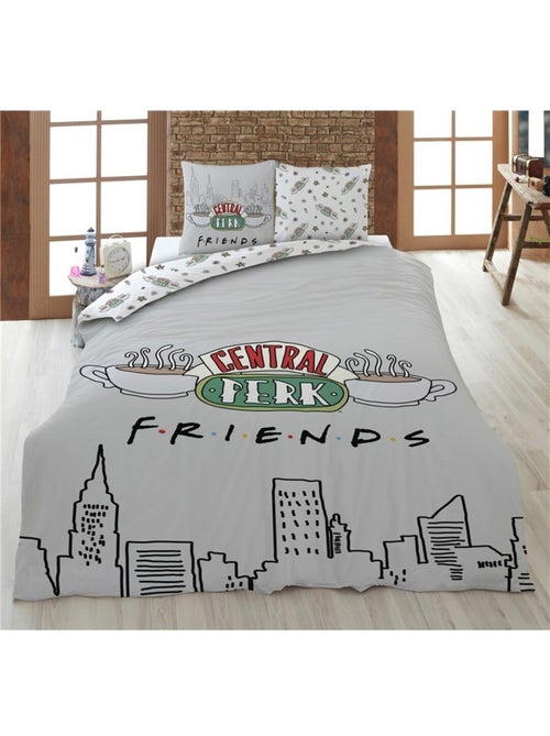 Parure Letto Matrimoniale Friends, Tessuto Oeko?Tex, Stampata Reversibile, Letto 2 posti, NEW?YORK - Kiabi Parure Letto Matrimoniale Friends, Tessuto Oeko?Tex, Stampata Reversibile, Letto 2 posti, NEW?YORK - Kiabi