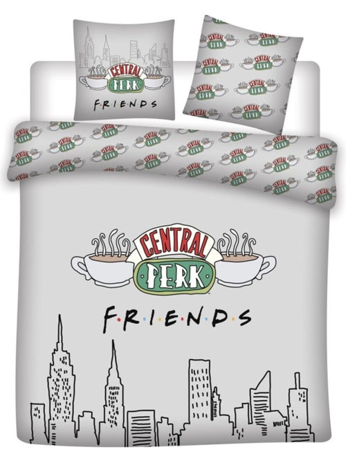 Parure Letto Matrimoniale Friends, Tessuto Oeko?Tex, Stampata Reversibile, Letto 2 posti, NEW?YORK - Kiabi Parure Letto Matrimoniale Friends, Tessuto Oeko?Tex, Stampata Reversibile, Letto 2 posti, NEW?YORK - Kiabi