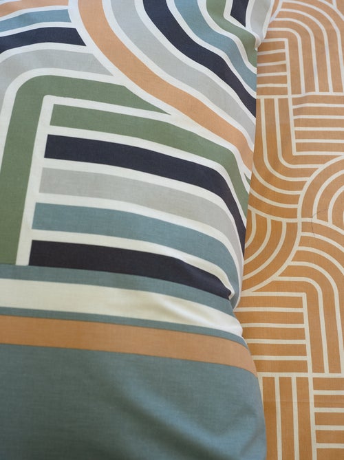 Parure letto stampata - 240x220 cm - 2 persone - Kiabi