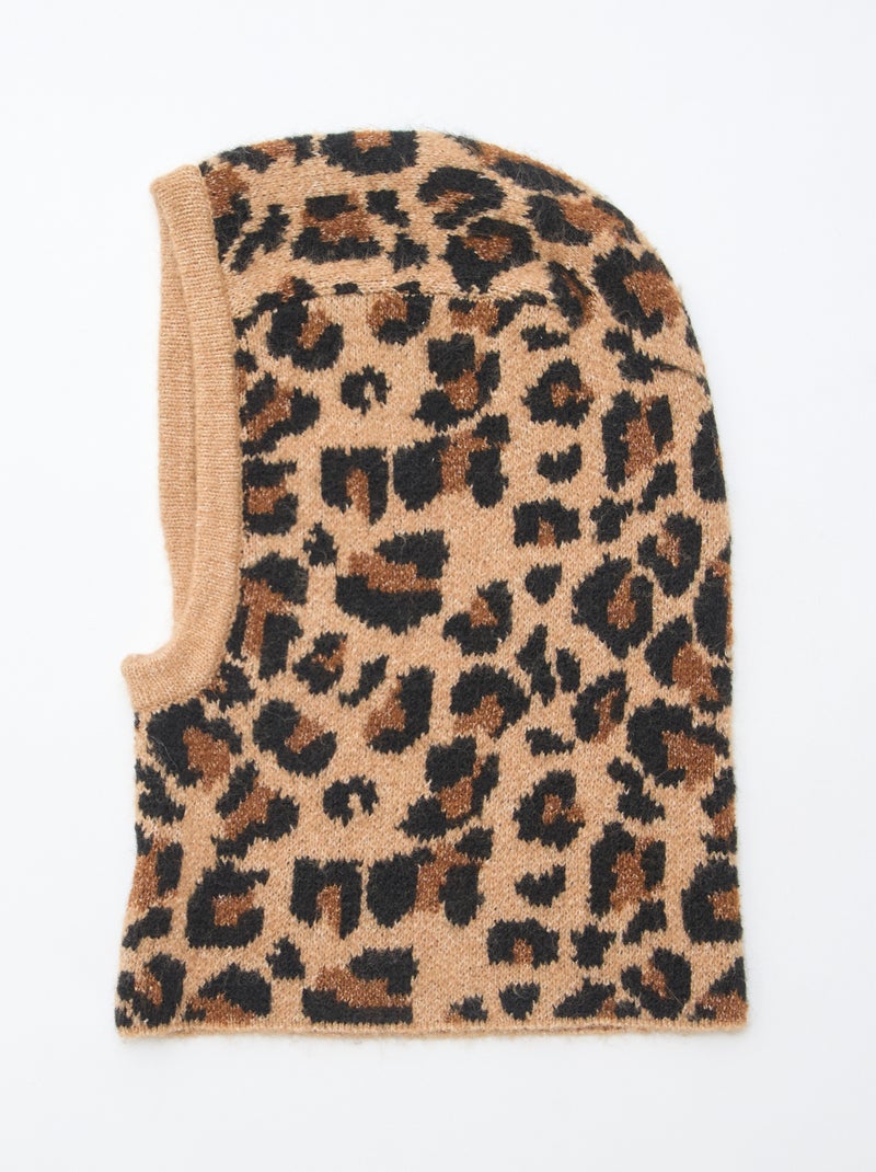 Passamontagna in maglia pesante Marrone - Kiabi