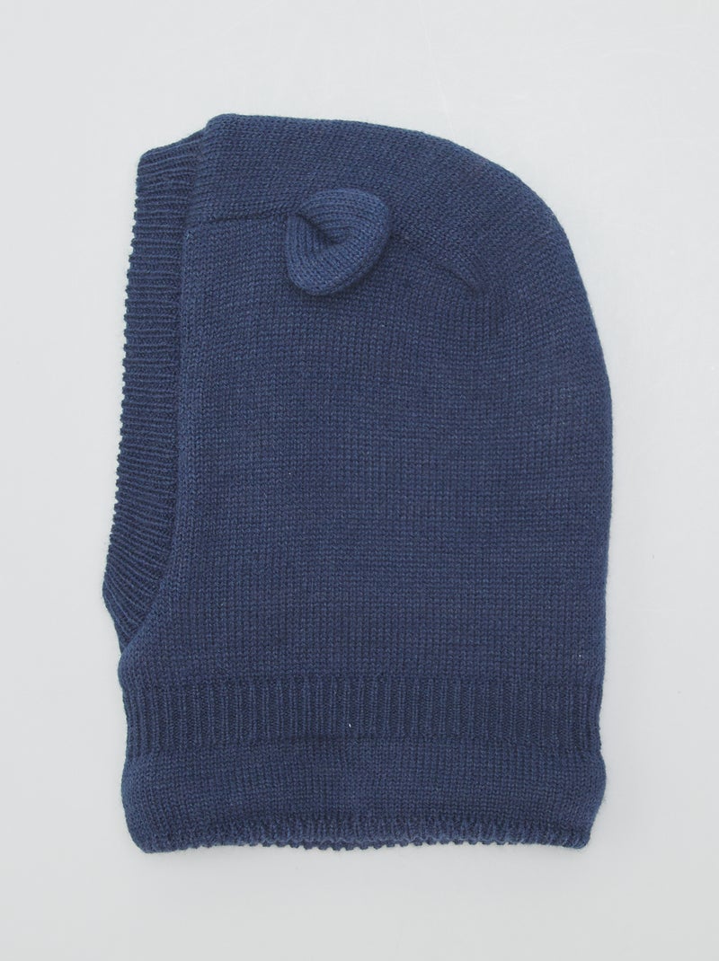 Passamontagna in tricot NERO - Kiabi