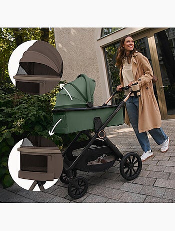LIONELO Layla 2-in-1 Travel System - Fino a 22 kg - Il sistema da viaggio include passeggino, navice