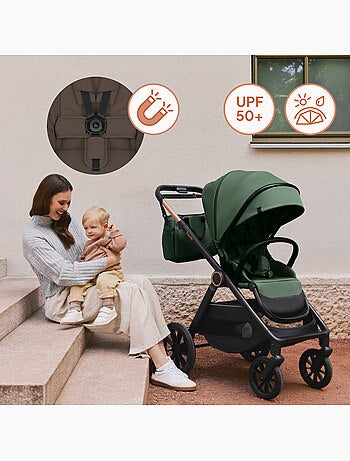 LIONELO Layla 2-in-1 Travel System - Fino a 22 kg - Il sistema da viaggio include passeggino, navice