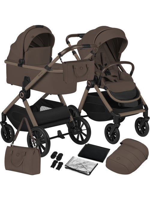 Passeggino 2 in 1 LIONELO Layla - Set composto da passeggino, culla e accessori - Fino a 22 kg - Kiabi Passeggino 2 in 1 LIONELO Layla - Set composto da passeggino, culla e accessori - Fino a 22 kg - Kiabi