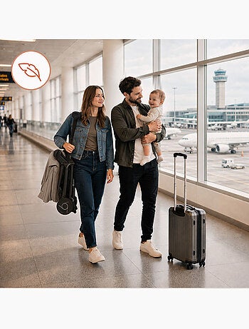 Passeggino 2 in 1 LIONELO Sia - Ultraleggero - Kit compatto - Navicella - Copertura antipioggia