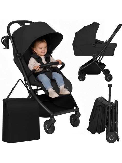 Passeggino 2 in 1 LIONELO Sia - Ultraleggero - Kit compatto - Navicella - Copertura antipioggia - Kiabi Passeggino 2 in 1 LIONELO Sia - Ultraleggero - Kit compatto - Navicella - Copertura antipioggia - Kiabi