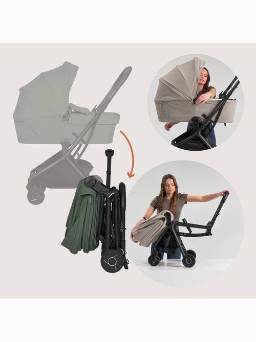 Passeggino 2 in 1 LIONELO Sia - Ultraleggero - Kit compatto - Navicella - Copertura antipioggia - Kiabi Passeggino 2 in 1 LIONELO Sia - Ultraleggero - Kit compatto - Navicella - Copertura antipioggia - Kiabi