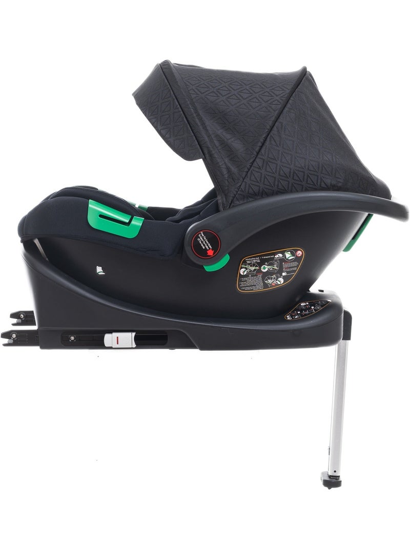 Passeggino 3 in 1 a tre pezzi - base isofix - cavo - bebelissimo Bordeaux - Kiabi