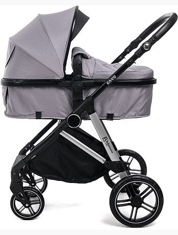 Passeggino 3 in 1 a tre pezzi - base isofix - cavo - bebelissimo