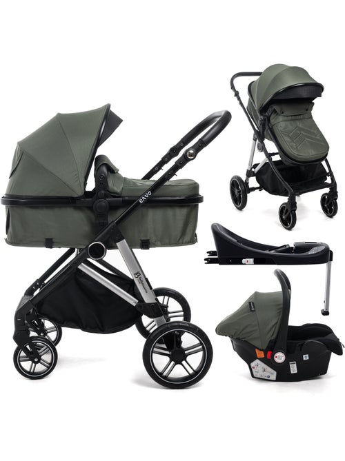 Passeggino 3 in 1 a tre pezzi - base isofix - cavo - bebelissimo - Kiabi Passeggino 3 in 1 a tre pezzi - base isofix - cavo - bebelissimo - Kiabi