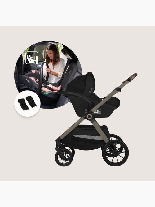 Passeggino 3in1 LIONELO Layla - Trio con Navicella, Ovetto e Accessori - Fino a 22 kg - Kiabi Passeggino 3in1 LIONELO Layla - Trio con Navicella, Ovetto e Accessori - Fino a 22 kg - Kiabi