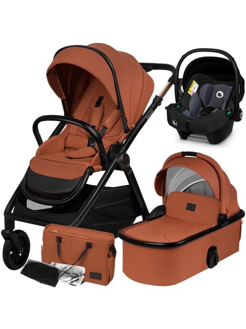 Passeggino 3in1 LIONELO Layla - Trio con Navicella, Ovetto e Accessori - Fino a 22 kg - Kiabi Passeggino 3in1 LIONELO Layla - Trio con Navicella, Ovetto e Accessori - Fino a 22 kg - Kiabi