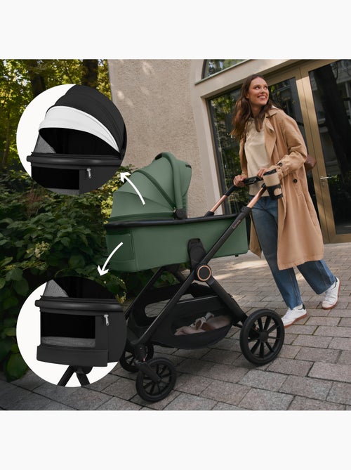 Passeggino 3in1 LIONELO Layla - Trio con Navicella, Ovetto e Accessori - Fino a 22 kg - Kiabi Passeggino 3in1 LIONELO Layla - Trio con Navicella, Ovetto e Accessori - Fino a 22 kg - Kiabi