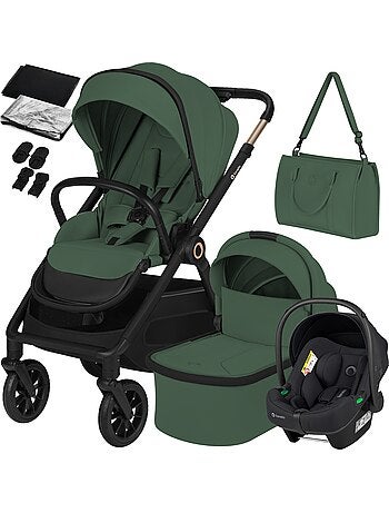 Passeggino 3in1 LIONELO Layla - Trio con Navicella, Ovetto e Accessori - Fino a 22 kg