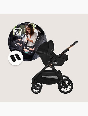 Passeggino 3in1 LIONELO Layla - Trio con Navicella, Ovetto e Accessori - Fino a 22 kg