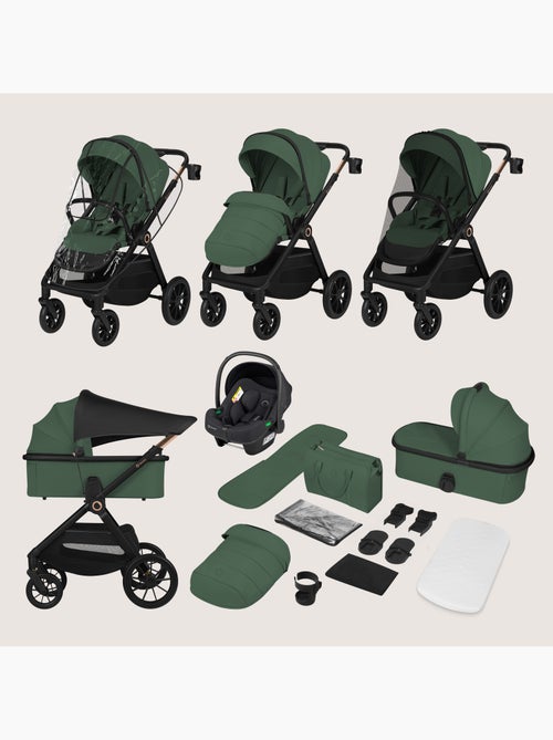 Passeggino 3in1 LIONELO Layla - Trio con Navicella, Ovetto e Accessori - Fino a 22 kg - Kiabi Passeggino 3in1 LIONELO Layla - Trio con Navicella, Ovetto e Accessori - Fino a 22 kg - Kiabi