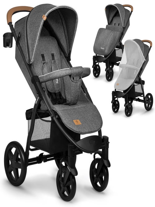 Passeggino All-Terrain LIONELO Annet Plus - Fino a 22 kg - Ruote grandi - Accessori - Kiabi