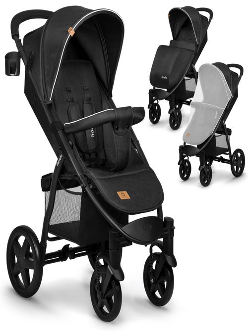 Passeggino All-Terrain LIONELO Annet Plus - Fino a 22 kg - Ruote grandi - Accessori - Kiabi