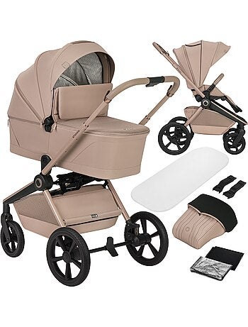 Passeggino combinato 2 in 1 LIONELO Freya - Navicella - Accessori