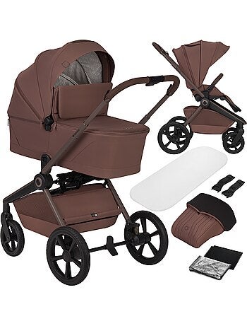 Passeggino combinato 2 in 1 LIONELO Freya - Navicella - Accessori