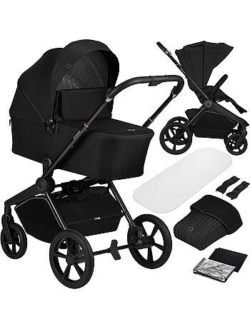 Passeggino combinato 2 in 1 LIONELO Freya - Navicella - Accessori