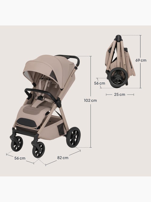 Passeggino compatto lionelo bett- leggero e pieghevole - fino a 22 kg - Kiabi Passeggino compatto lionelo bett- leggero e pieghevole - fino a 22 kg - Kiabi