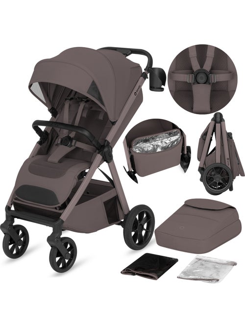 Passeggino compatto lionelo bett- leggero e pieghevole - fino a 22 kg - Kiabi Passeggino compatto lionelo bett- leggero e pieghevole - fino a 22 kg - Kiabi