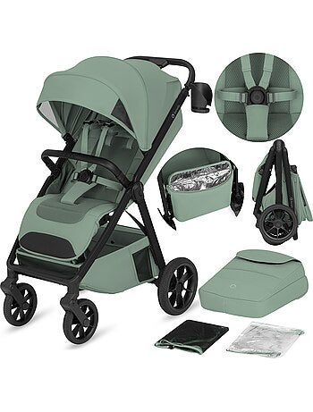 Passeggino compatto lionelo bett- leggero e pieghevole - fino a 22 kg