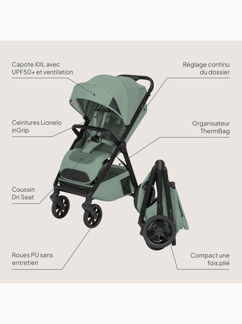 Passeggino compatto lionelo bett- leggero e pieghevole - fino a 22 kg - Kiabi Passeggino compatto lionelo bett- leggero e pieghevole - fino a 22 kg - Kiabi