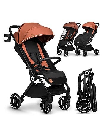 Passeggino compatto LIONELO Cloe - Leggero e pieghevole - Fino a 22 kg