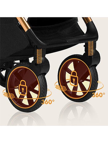 Passeggino compatto LIONELO Cloe - Leggero e pieghevole - Fino a 22 kg