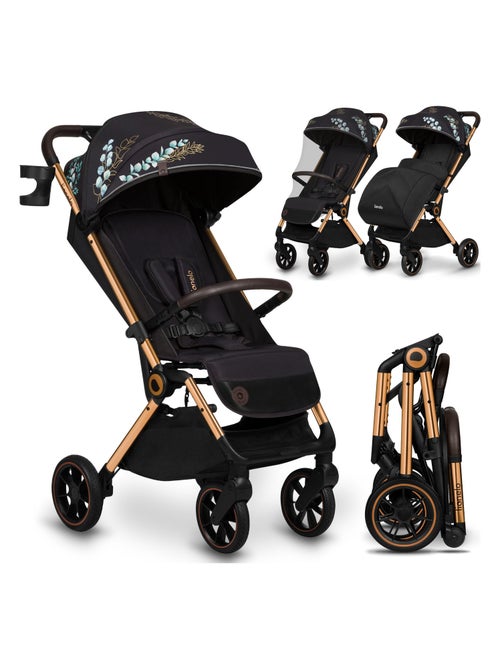 Passeggino compatto LIONELO Cloe - Leggero e pieghevole - Fino a 22 kg - Kiabi