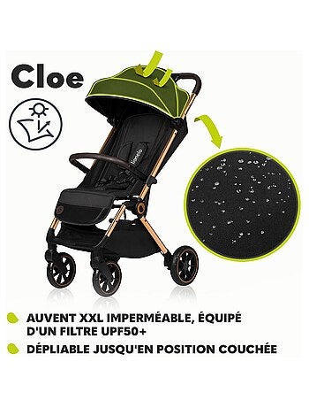 Passeggino compatto LIONELO Cloe - Leggero e pieghevole - Fino a 22 kg