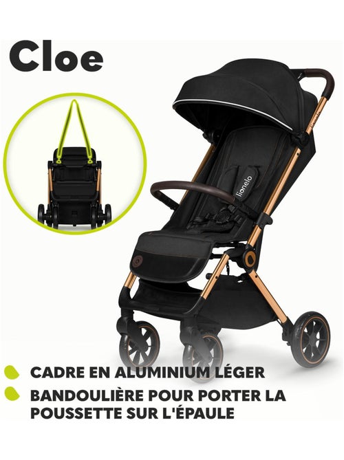 Passeggino compatto LIONELO Cloe - Leggero e pieghevole - Fino a 22 kg - Kiabi