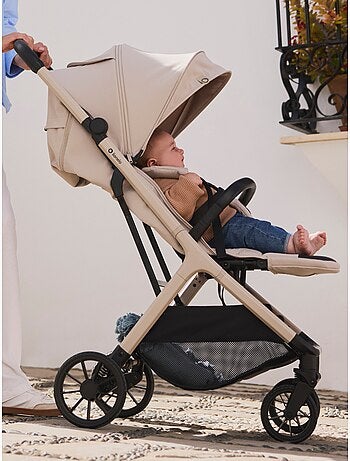 Passeggino compatto LIONELO Cloe Plus - Ruote grandi - Chiusura auto - Ventilazione