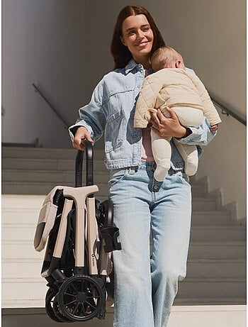 Passeggino compatto LIONELO Cloe Plus - Ruote grandi - Chiusura auto - Ventilazione