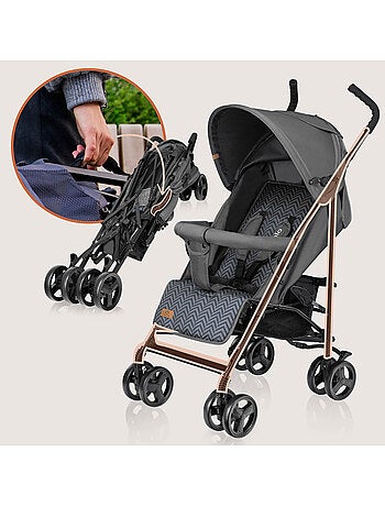 Passeggino compatto LIONELO Elia - Leggero - 6-36 mesi - Zanzariera inclusa