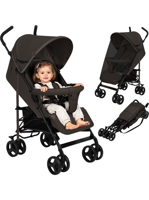 Passeggino compatto LIONELO Elia - Leggero - 6-36 mesi - Zanzariera inclusa - Kiabi