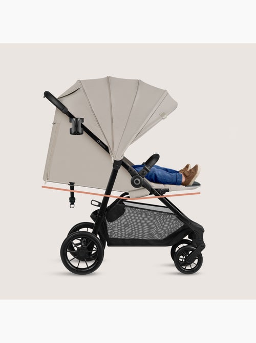 Passeggino compatto LIONELO Emerald - Leggero - Ammortizzatori - Chiusura con una sola mano - Kiabi Passeggino compatto LIONELO Emerald - Leggero - Ammortizzatori - Chiusura con una sola mano - Kiabi