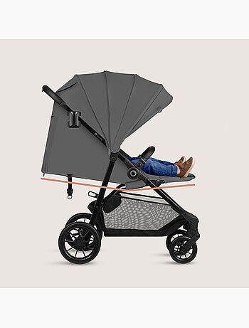 Passeggino compatto LIONELO Emerald - Leggero - Ammortizzatori - Chiusura con una sola mano