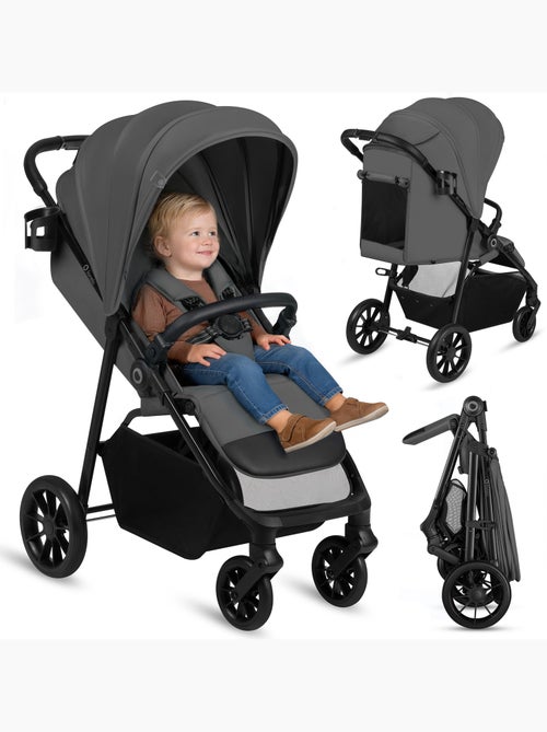 Passeggino compatto LIONELO Emerald - Leggero - Ammortizzatori - Chiusura con una sola mano - Kiabi