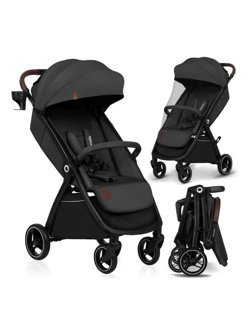 Passeggino compatto LIONELO Ingrid - Sospensione - Fino a 22 kg - Leggero e pieghevole - Kiabi