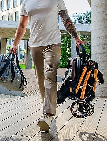 Passeggino compatto LIONELO Ingrid - Sospensione - Fino a 22 kg - Leggero e pieghevole